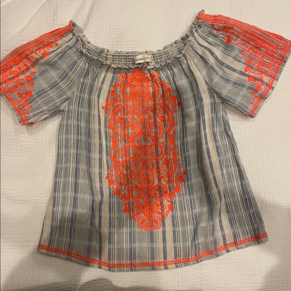 Sugarlips Off Shoulder Top - M